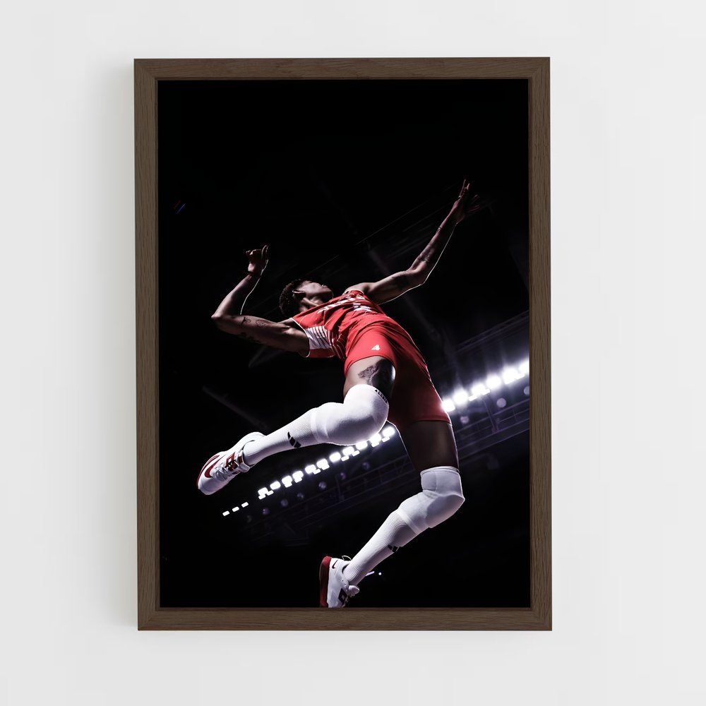 Poster Melissa vargas fraîche – affiche Volleyball (vue 5)